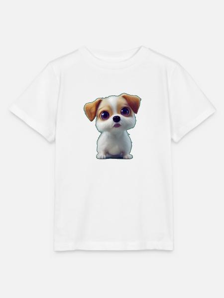 Welpe 1 - Stanley/Stella Kinder T-Shirt MINI CREATOR - Weiß
