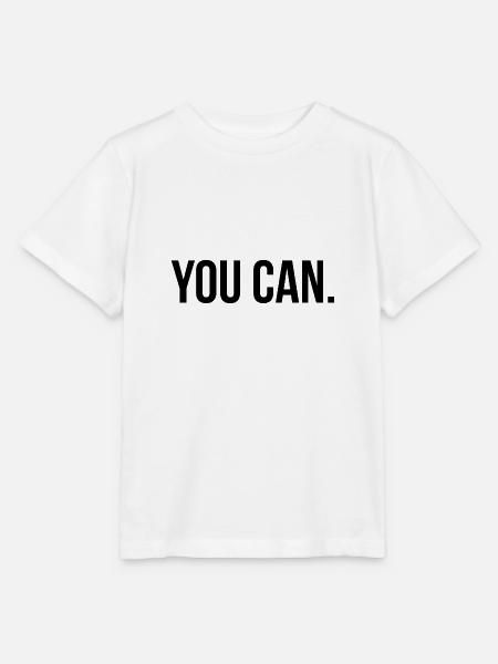 You can - Stanley/Stella Kinder T-Shirt MINI CREATOR - Weiß