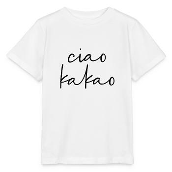 Ciao Kakao - Stanley/Stella Kinder T-Shirt MINI CREATOR  - Weiß - Vorne - Maike (125cm)