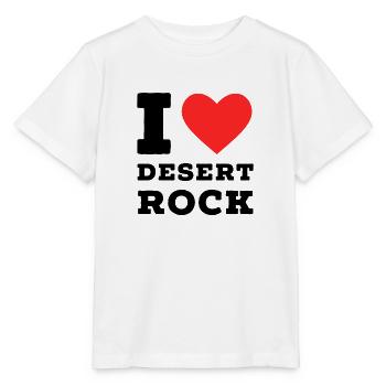 I love desert rock - Stanley/Stella MINI CREATOR Kids’ T-Shirt - white - Front - Maike (125cm)