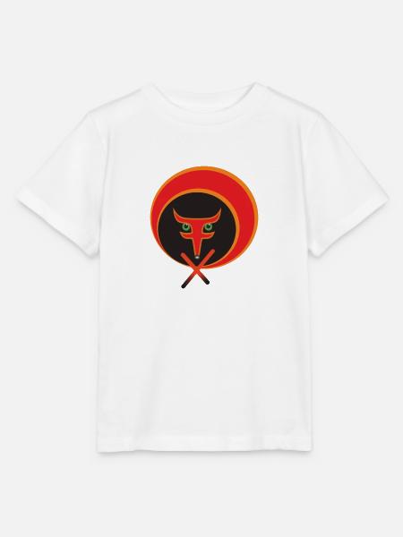 Der Rotfuchs des Lebens. - Stanley/Stella Kinder T-Shirt MINI CREATOR  - Weiß