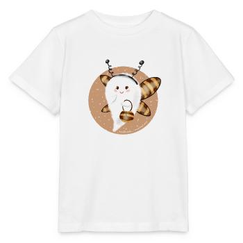 Abeille - T-shirt bio MINI CREATOR Stanley/Stella Enfant - blanc - Devant - Maike (125cm)