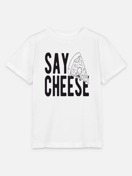 Say Cheese - Stanley/Stella Kinder T-Shirt MINI CREATOR - Weiß