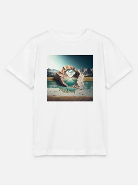 Landschaft der Welt n°5 - Stanley/Stella Kinder T-Shirt MINI CREATOR - Weiß