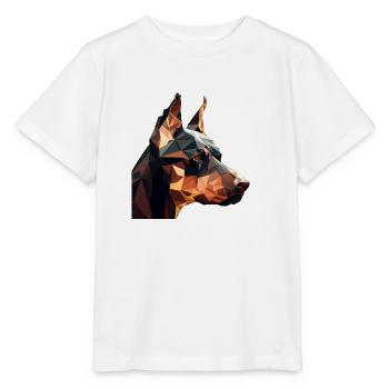 DOBERMAN - T-shirt bio MINI CREATOR Stanley/Stella Enfant - blanc - Devant - Maike (125cm)