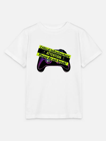 Kritischer Controller - Stanley/Stella Kinder T-Shirt MINI CREATOR  - Weiß