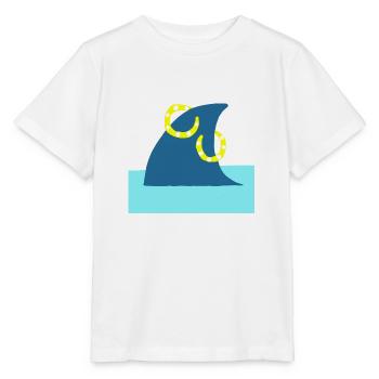 SHARK WITH PIERCINGS - Stanley/Stella MINI CREATOR Kids’ T-Shirt - white - Front - Maike (125cm)
