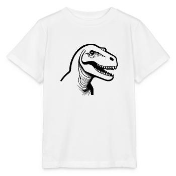 Dino Dinosaur Dinosaurs Paleontology - Stanley/Stella MINI CREATOR Kids’ T-Shirt - white - Front - Maike (125cm)