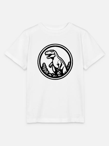 Dino Dinosaurier Dinosaurs Paläontologie - Stanley/Stella Kinder T-Shirt MINI CREATOR - Weiß
