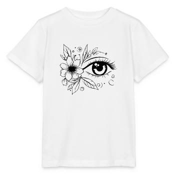 Eye Eyes Ophthalmologist - Stanley/Stella MINI CREATOR Kids’ T-Shirt - white - Front - Maike (125cm)