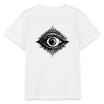 Eye Eyes Ophthalmologist - Stanley/Stella MINI CREATOR Kids’ T-Shirt - white - Front - Maike (125cm)