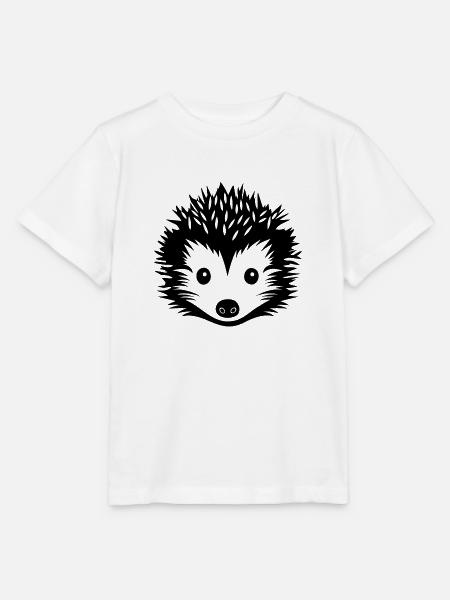 Igel Wald Stachelig Tier - Stanley/Stella Kinder T-Shirt MINI CREATOR  - Weiß