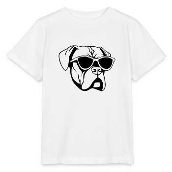 Boxer Dog Dog Breeds - Stanley/Stella MINI CREATOR Kids’ T-Shirt - white - Front - Maike (125cm)