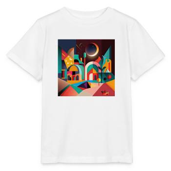 L’héritage du Bauhaus - T-shirt bio MINI CREATOR Stanley/Stella Enfant - blanc - Devant - Maike (125cm)
