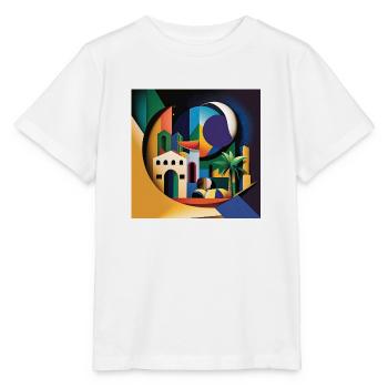 L’héritage du Bauhaus - T-shirt bio MINI CREATOR Stanley/Stella Enfant - blanc - Devant - Maike (125cm)