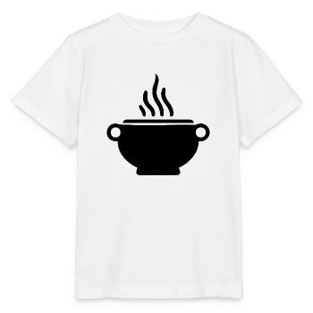 Kessel Magisch Hexe Halloween - Stanley/Stella Kinder T-Shirt MINI CREATOR  - Weiß - Vorne - Maike (125cm)