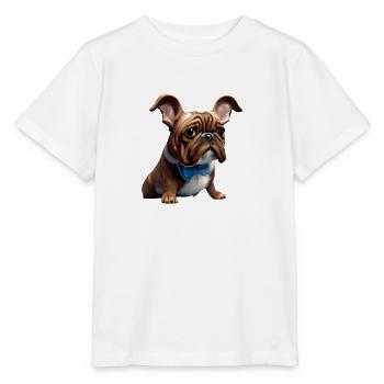 Dog owners Dog Bulldog Dogs Dog owners - Stanley/Stella MINI CREATOR Kids’ T-Shirt - white - Front - Maike (125cm)
