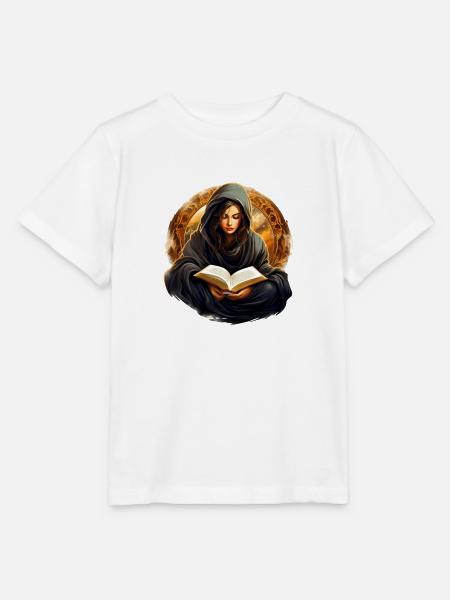 Lesen mit Kuscheldecke - Stanley/Stella Kinder T-Shirt MINI CREATOR - Weiß