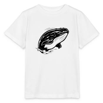 Whale Sea Fish - Stanley/Stella MINI CREATOR Kids’ T-Shirt - white - Front - Maike (125cm)