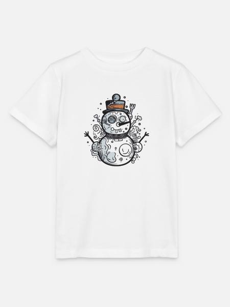 Schneemann - Stanley/Stella Kinder T-Shirt MINI CREATOR - Weiß