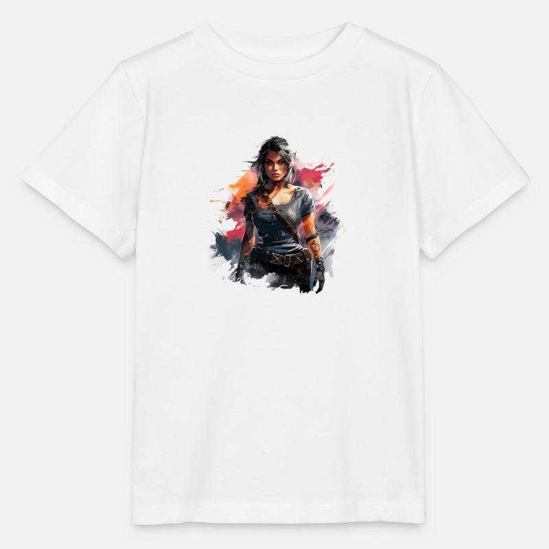 Explorateur déterminé - T-shirt bio MINI CREATOR Stanley/Stella Enfant - blanc