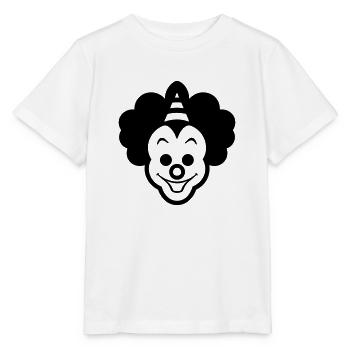 Clown - Stanley/Stella Kinder T-Shirt MINI CREATOR  - Weiß - Vorne - Maike (125cm)