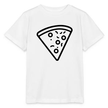 Pizza slice - Stanley/Stella MINI CREATOR Kids’ T-Shirt - white - Front - Maike (125cm)