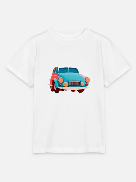 altes Abstraktes Auto - Stanley/Stella Kinder T-Shirt MINI CREATOR - Weiß
