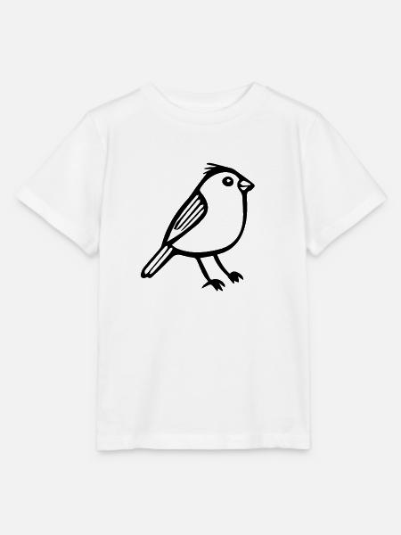 Vogel - Stanley/Stella Kinder T-Shirt MINI CREATOR - Weiß