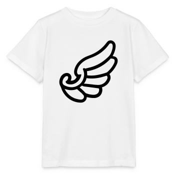 Ailes d'ange - T-shirt bio MINI CREATOR Stanley/Stella Enfant - blanc - Devant - Maike (125cm)