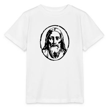 Jesus Christus - Stanley/Stella Kinder T-Shirt MINI CREATOR  - Weiß - Vorne - Maike (125cm)