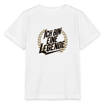 Ich bin eine Legende - Stanley/Stella Kinder T-Shirt MINI CREATOR  - Weiß - Vorne - Maike (125cm)