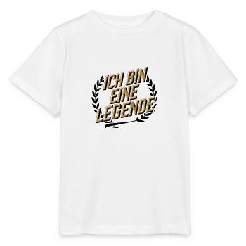 Je suis une légende - T-shirt bio MINI CREATOR Stanley/Stella Enfant - blanc - Devant - Maike (125cm)