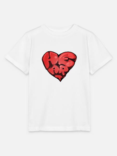 Herz-Transplantat - Stanley/Stella Kinder T-Shirt MINI CREATOR - Weiß