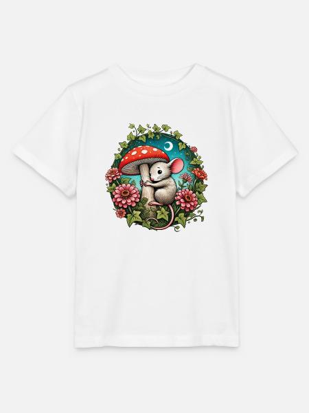 Maus - Stanley/Stella Kinder T-Shirt MINI CREATOR - Weiß