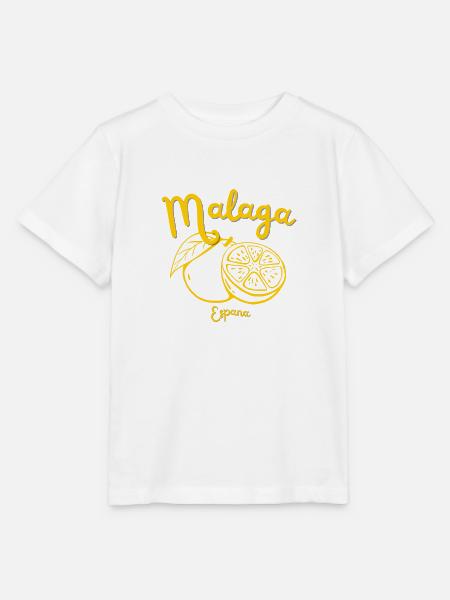 Malaga - Spanien - Andalusien - Reise - Urlaub - Stanley/Stella Kinder T-Shirt MINI CREATOR - Weiß