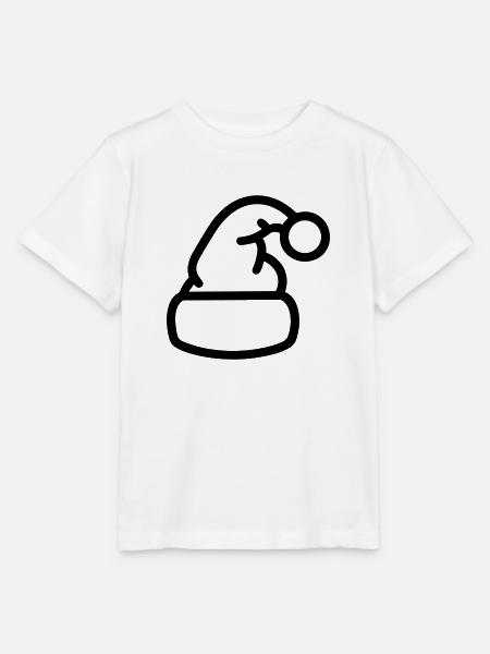 Weihnachtsmütze - Stanley/Stella Kinder T-Shirt MINI CREATOR - Weiß