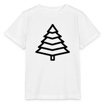 Weihnachtsbaum - Stanley/Stella Kinder T-Shirt MINI CREATOR  - Weiß - Vorne - Maike (125cm)