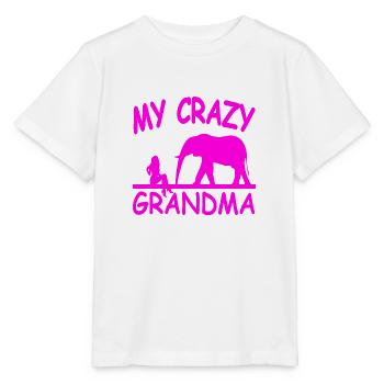 Granny - Stanley/Stella MINI CREATOR Kids’ T-Shirt - white - Front - Maike (125cm)