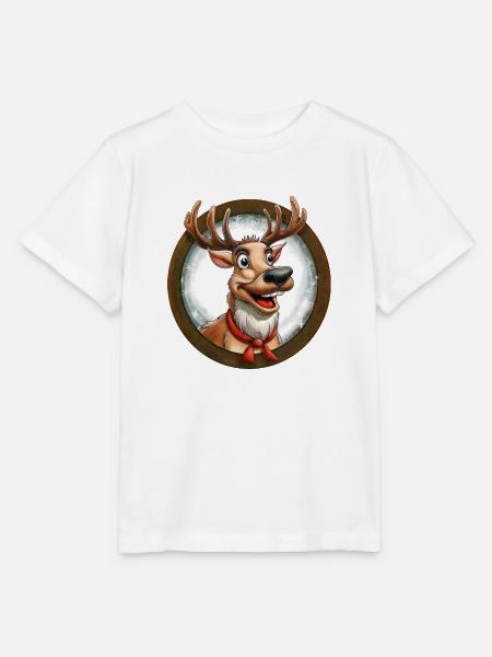 Weihnachtsrentiere - Stanley/Stella Kinder T-Shirt MINI CREATOR - Weiß