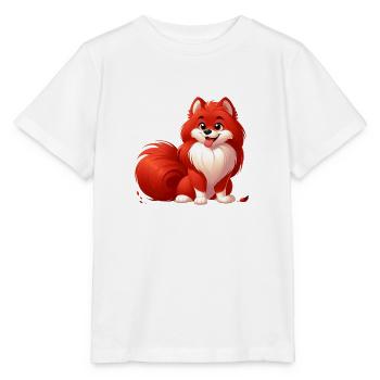 spitz 2 - T-shirt bio MINI CREATOR Stanley/Stella Enfant - blanc - Devant - Maike (125cm)