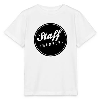 Staff Mitglied - Stanley/Stella Kinder T-Shirt MINI CREATOR  - Weiß - Vorne - Maike (125cm)