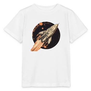 Mission Mars : Départ vers l’inconnu ! - T-shirt bio MINI CREATOR Stanley/Stella Enfant - blanc - Devant - Maike (125cm)