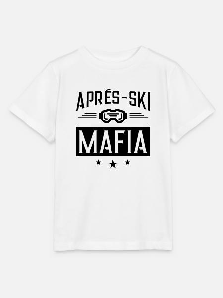 Apres Ski Mafia Spruch - Stanley/Stella Kinder T-Shirt MINI CREATOR - Weiß