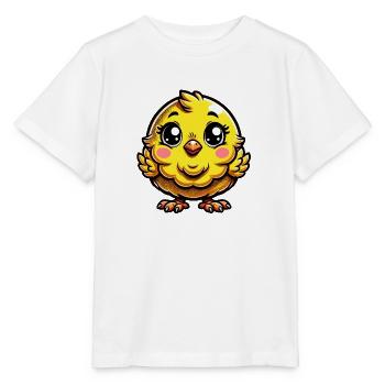 Poussin - T-shirt bio MINI CREATOR Stanley/Stella Enfant - blanc - Devant - Maike (125cm)