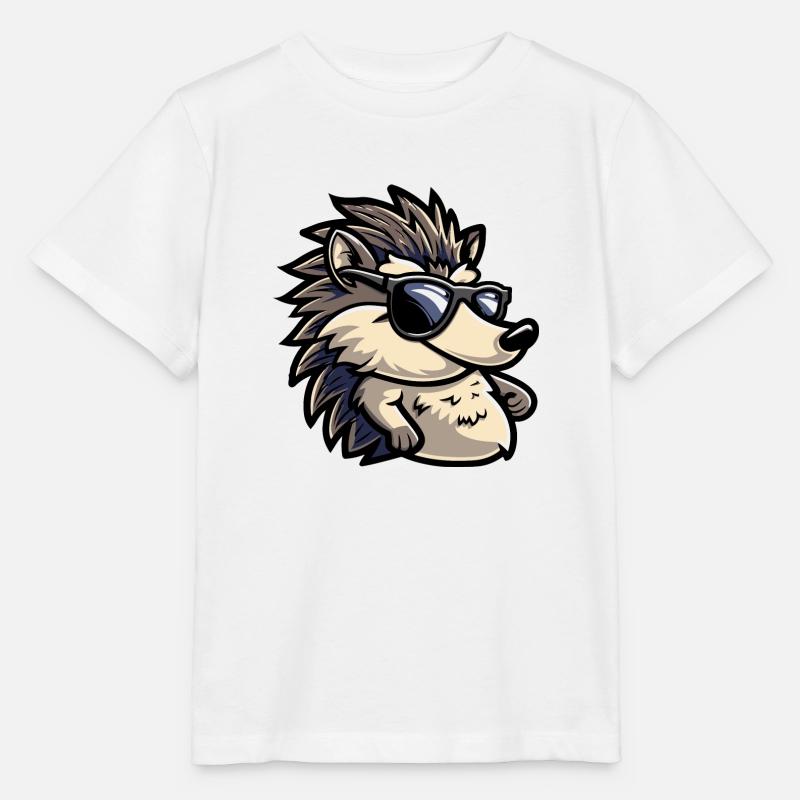 Animal hérisson - T-shirt bio MINI CREATOR Stanley/Stella Enfant - blanc