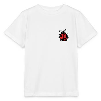Marienkaefer Shirt süß und Zeitlos Tolles Geschenk - Stanley/Stella Kinder T-Shirt MINI CREATOR  - Weiß - Vorne - Maike (125cm)