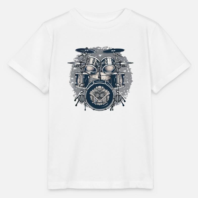 Die Batterie - Stanley/Stella Kinder T-Shirt MINI CREATOR  - Weiß