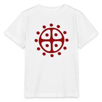 Sun Wheel / Annual Wheel - Stanley/Stella MINI CREATOR Kids’ T-Shirt - white - Front - Maike (125cm)