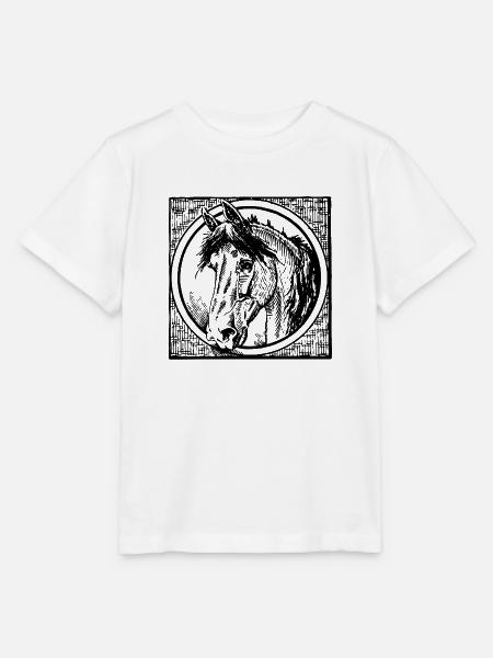 Pferde - Stanley/Stella Kinder T-Shirt MINI CREATOR - Weiß
